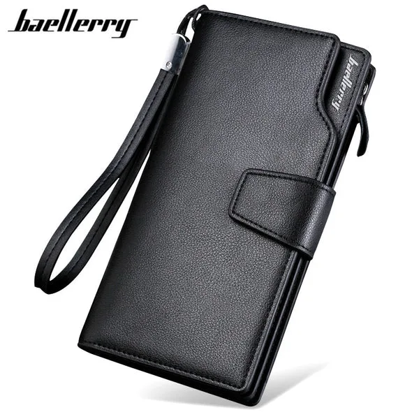 Baellerry Leather Clutch Wallet