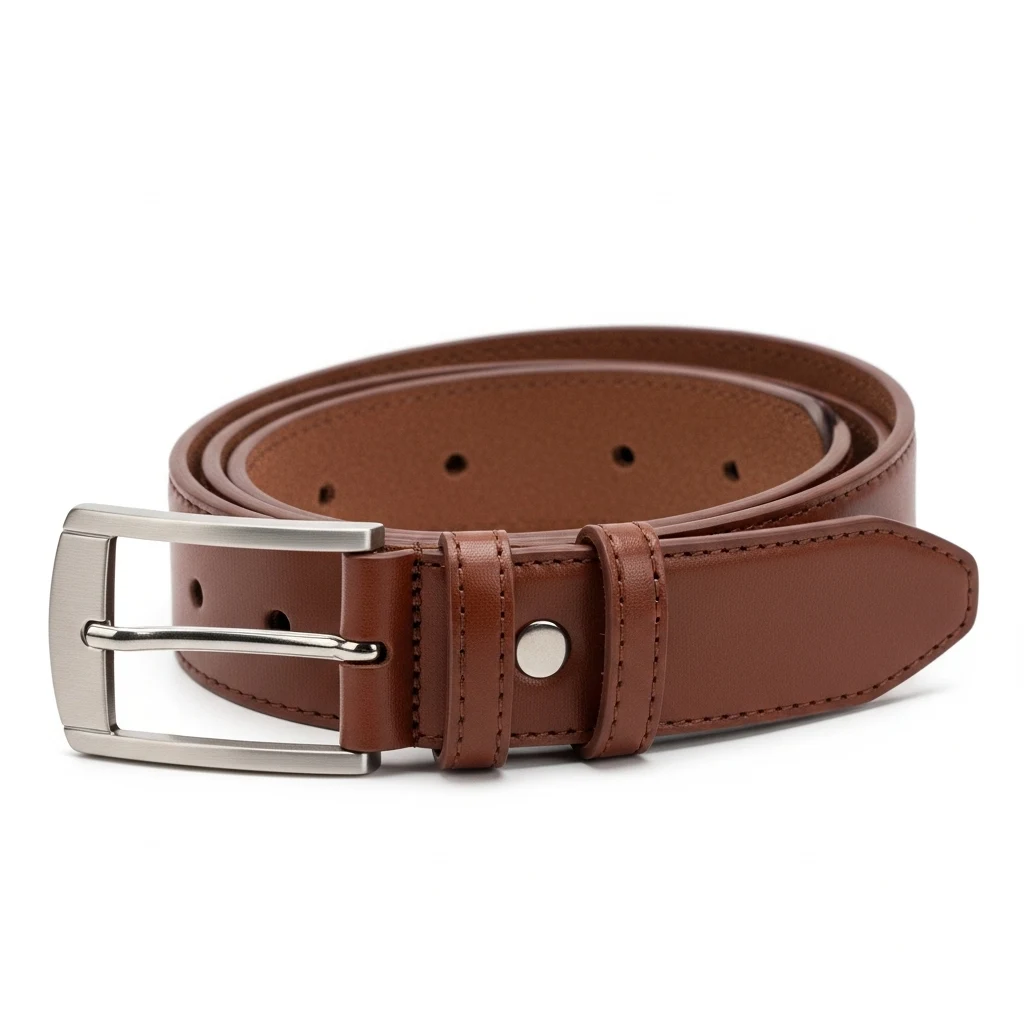 Fuzhiniao Pin Buckle Cowhide Belt image 2