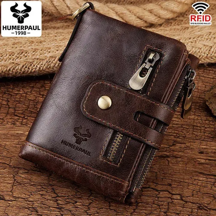 Humerpaul RFID Cowhide Wallet image 2