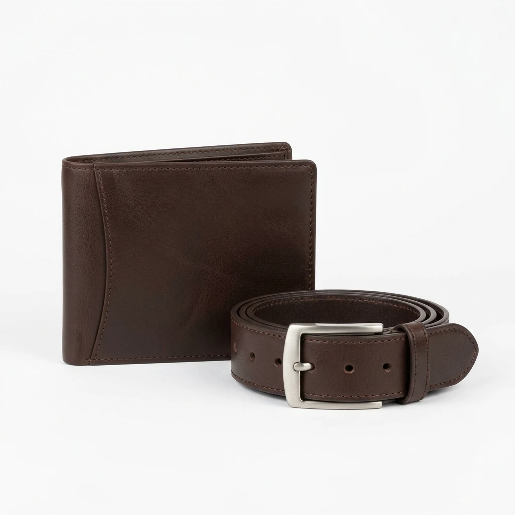 Jinbaolai Vintage Leather Belt image 2